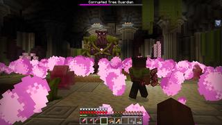 Screenshot of the Minecraft Bedrock Marketplace product Cherry Blossom Dimension created by HorizonBlocks.