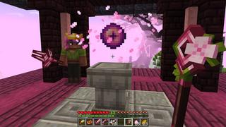 Screenshot of the Minecraft Bedrock Marketplace product Cherry Blossom Dimension created by HorizonBlocks.