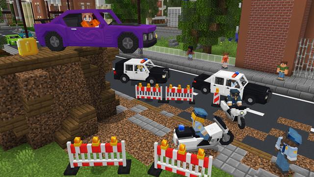Screenshot of the Minecraft Bedrock Marketplace product CITY: Police - Roleplay created by HorizonBlocks.