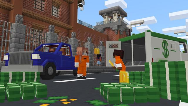 Screenshot of the Minecraft Bedrock Marketplace product CITY: Police - Roleplay created by HorizonBlocks.