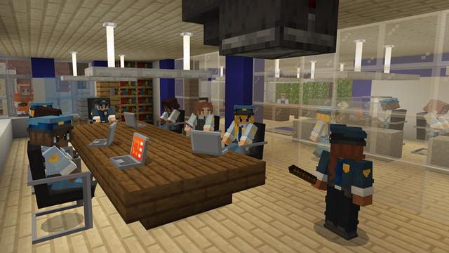 Screenshot of the Minecraft Bedrock Marketplace product CITY: Police - Roleplay created by HorizonBlocks.