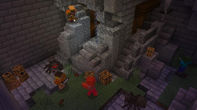 Screenshot of the Minecraft Bedrock Marketplace product Crazy Maze created by HorizonBlocks.