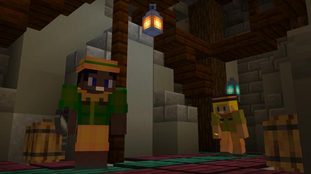 Screenshot of the Minecraft Bedrock Marketplace product Crazy Maze created by HorizonBlocks.