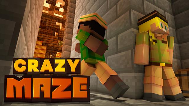 Thumbnail of the Minecraft Bedrock Marketplace product Crazy Maze created by HorizonBlocks.