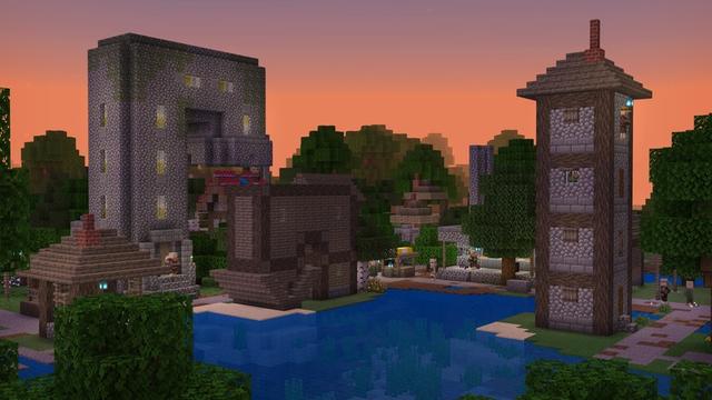 Screenshot of the Minecraft Bedrock Marketplace product Cursed Villagers Add-On created by HorizonBlocks.