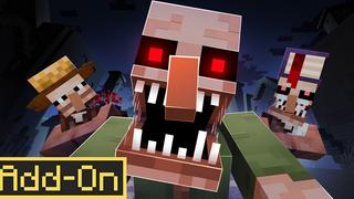 Thumbnail of the Minecraft Bedrock Marketplace product Add-On «Cursed Villagers» created by HorizonBlocks.