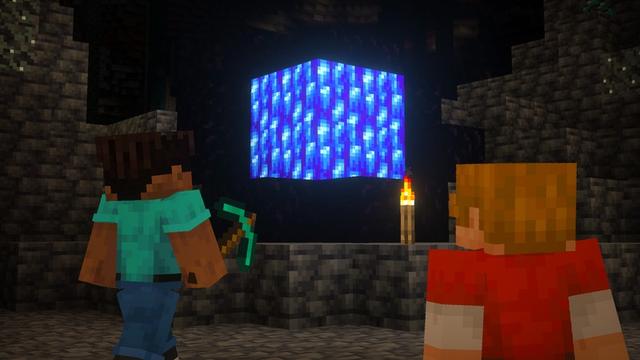 Screenshot of the Minecraft Bedrock Marketplace product Dimension Beyond the Rift Add-On created by HorizonBlocks.