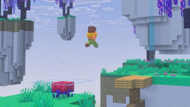 Screenshot of the Minecraft Bedrock Marketplace product Dimension Beyond the Rift Add-On created by HorizonBlocks.