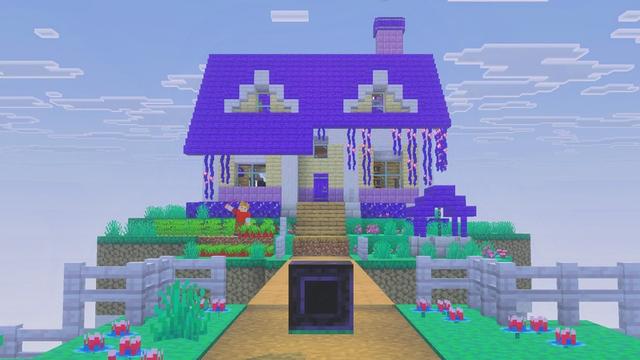 Screenshot of the Minecraft Bedrock Marketplace product Dimension Beyond the Rift Add-On created by HorizonBlocks.