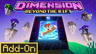 Thumbnail of the Minecraft Bedrock Marketplace product Dimension Beyond the Rift Add-On created by HorizonBlocks.