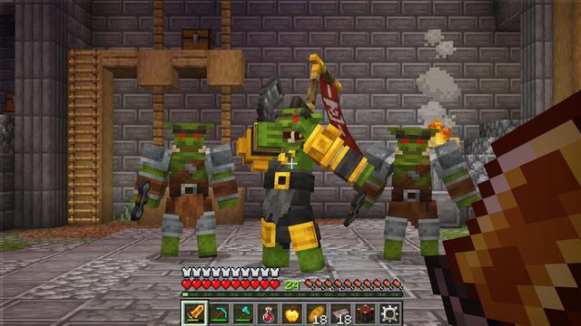 Screenshot of the Minecraft Bedrock Marketplace product DRAGONS Add-On created by HorizonBlocks.