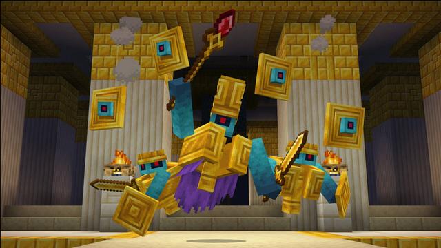 Screenshot of the Minecraft Bedrock Marketplace product DRAGONS Add-On created by HorizonBlocks.