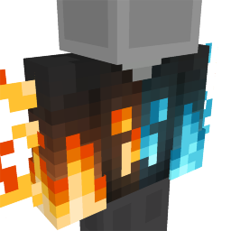 Thumbnail of the Minecraft Bedrock Marketplace product Dual Creeper Bold Glow Fire Hoodie created by HorizonBlocks.