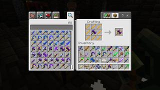 Screenshot of the Minecraft Bedrock Marketplace product Elemental Weapons created by HorizonBlocks.