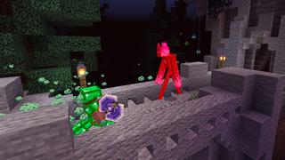 Screenshot of the Minecraft Bedrock Marketplace product Elemental Weapons created by HorizonBlocks.