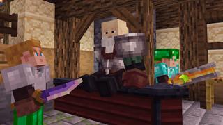 Screenshot of the Minecraft Bedrock Marketplace product Elemental Weapons created by HorizonBlocks.