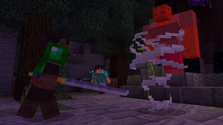 Screenshot of the Minecraft Bedrock Marketplace product Elemental Weapons created by HorizonBlocks.
