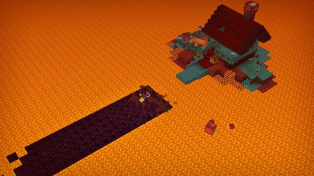 Screenshot of the Minecraft Bedrock Marketplace product Enchantments Add-On created by HorizonBlocks.