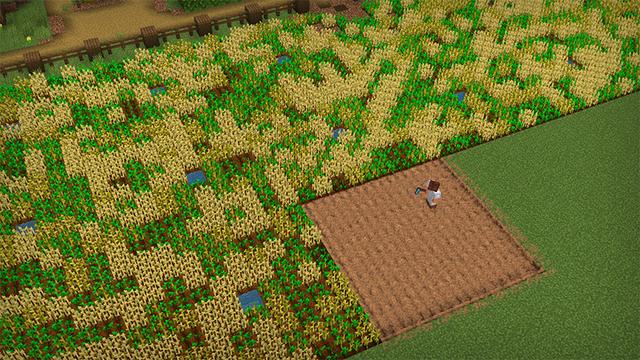 Screenshot of the Minecraft Bedrock Marketplace product Enchantments Add-On created by HorizonBlocks.