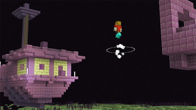 Screenshot of the Minecraft Bedrock Marketplace product Enchantments Add-On created by HorizonBlocks.