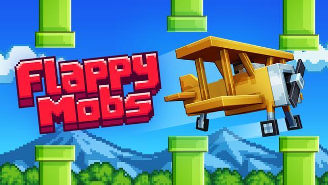 Thumbnail of the Minecraft Bedrock Marketplace product FLAPPY MOBS created by HorizonBlocks.