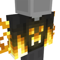Thumbnail of the Minecraft Bedrock Marketplace product Gold Creeper Bold Glow Fire Hoodie created by HorizonBlocks.