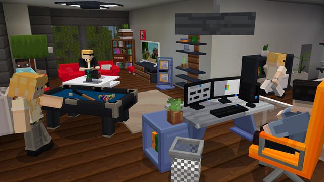 Screenshot of the Minecraft Bedrock Marketplace product Millionaires Furniture created by HorizonBlocks.