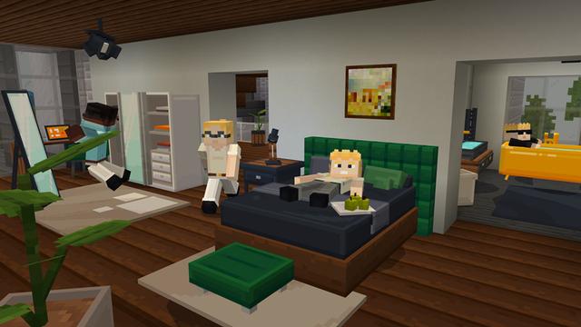 Screenshot of the Minecraft Bedrock Marketplace product Millionaires Furniture created by HorizonBlocks.