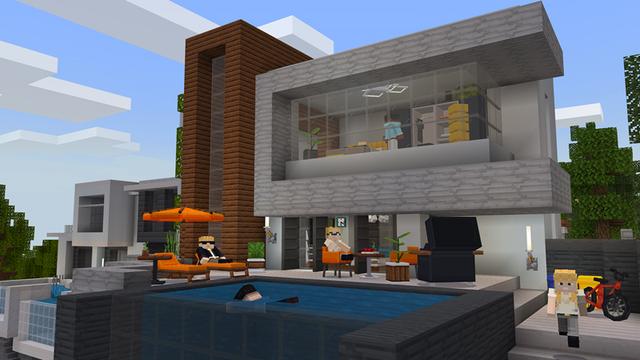 Screenshot of the Minecraft Bedrock Marketplace product Millionaires Furniture created by HorizonBlocks.