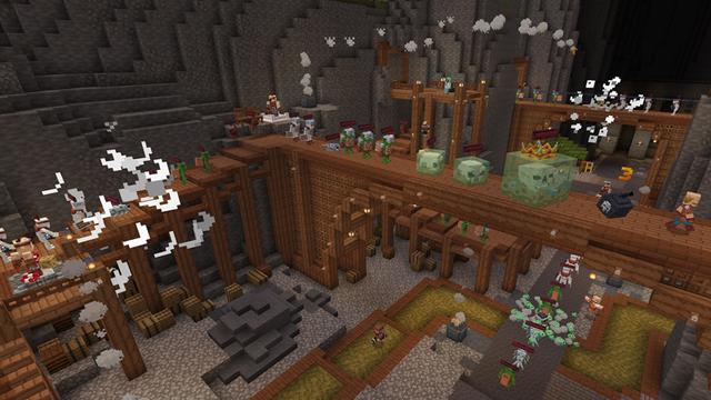 Screenshot of the Minecraft Bedrock Marketplace product Mining: Tower Defence created by HorizonBlocks.