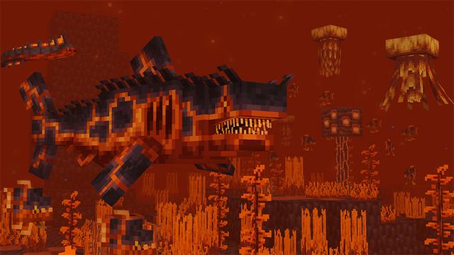Screenshot of the Minecraft Bedrock Marketplace product OCEAN BIOMES Add-On created by HorizonBlocks.