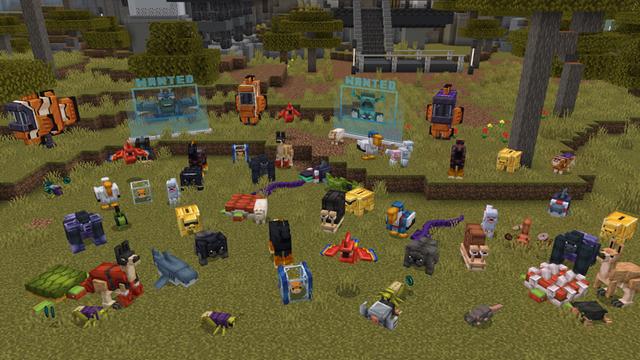 Screenshot of the Minecraft Bedrock Marketplace product OP PETS EXPANSION created by HorizonBlocks.