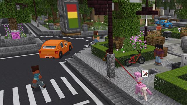 Screenshot of the Minecraft Bedrock Marketplace product PETS: Shop created by HorizonBlocks.