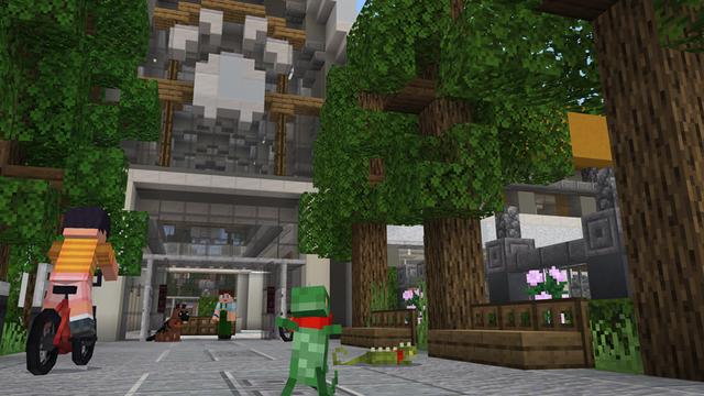 Screenshot of the Minecraft Bedrock Marketplace product PETS: Shop created by HorizonBlocks.