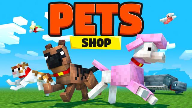 Thumbnail of the Minecraft Bedrock Marketplace product PETS: Shop created by HorizonBlocks.