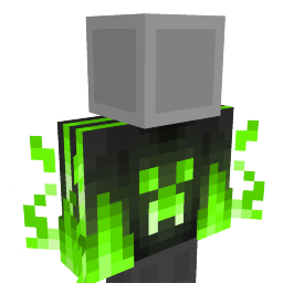 Thumbnail of the Minecraft Bedrock Marketplace product Poison Glow Fire Jogger Hoodie created by HorizonBlocks.