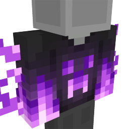 Thumbnail of the Minecraft Bedrock Marketplace product Purple Creeper Bold Glow Fire Hoodie created by HorizonBlocks.