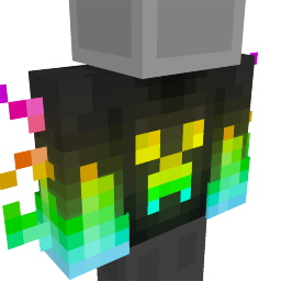 Thumbnail of the Minecraft Bedrock Marketplace product Rainbow Glow Creeper Bold Fire created by HorizonBlocks.