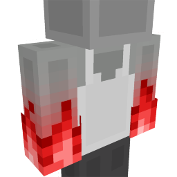 Thumbnail of the Minecraft Bedrock Marketplace product Red Bold Glow Fire Hands created by HorizonBlocks.