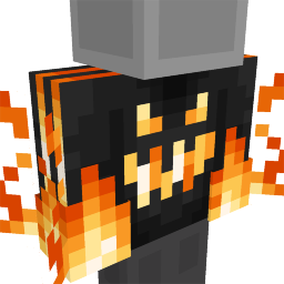 Thumbnail of the Minecraft Bedrock Marketplace product RGB Pumpkin Fire Hoodie created by HorizonBlocks.