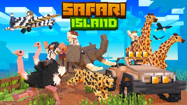 Thumbnail of the Minecraft Bedrock Marketplace product Safari Island created by HorizonBlocks.