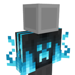 Thumbnail of the Minecraft Bedrock Marketplace product Soul Blue Glow Fire Jogger Hoodie created by HorizonBlocks.