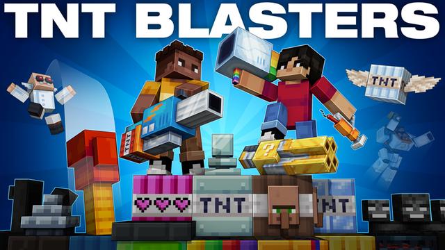 Thumbnail of the Minecraft Bedrock Marketplace product TNT BLASTERS created by HorizonBlocks.