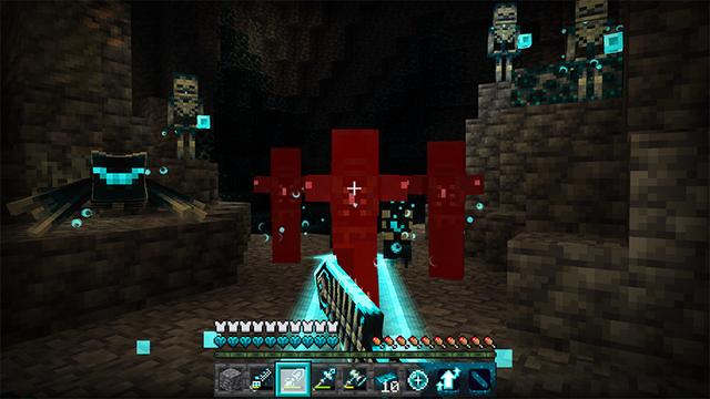 Screenshot of the Minecraft Bedrock Marketplace product WARDEN EVOLVE created by HorizonBlocks.