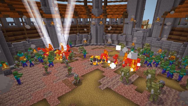 Screenshot of the Minecraft Bedrock Marketplace product Weapons Skyblock created by HorizonBlocks.