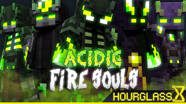 Thumbnail of the Minecraft Bedrock Marketplace product Acidic Fire Souls created by Hourglass Studios.