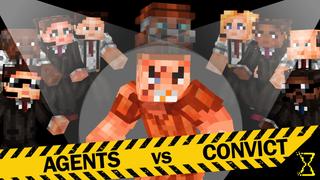 Thumbnail of the Minecraft Bedrock Marketplace product Agents vs Convict created by Hourglass Studios.