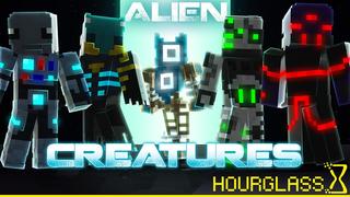 Thumbnail of the Minecraft Bedrock Marketplace product Alien Creatures created by Hourglass Studios.