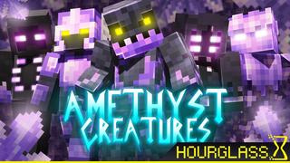 Thumbnail of the Minecraft Bedrock Marketplace product Amethyst Creatures created by Hourglass Studios.