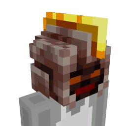 Thumbnail of the Minecraft Bedrock Marketplace product Ancient Nether Helmet created by Hourglass Studios.